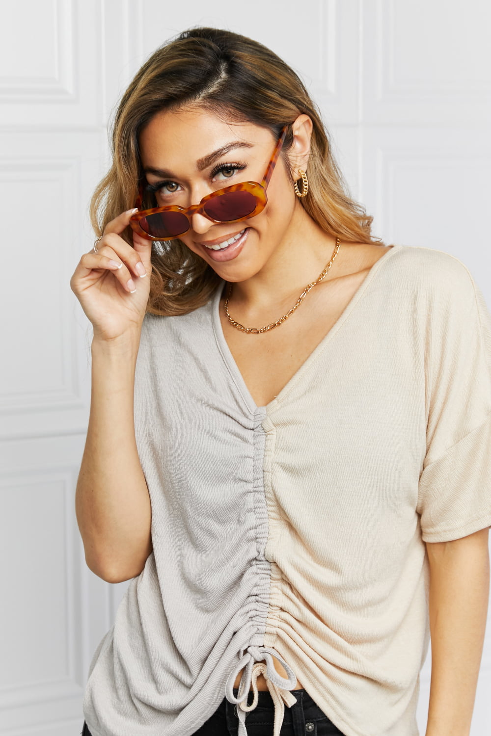 Oval Full Rim Sunglasses - adritiX