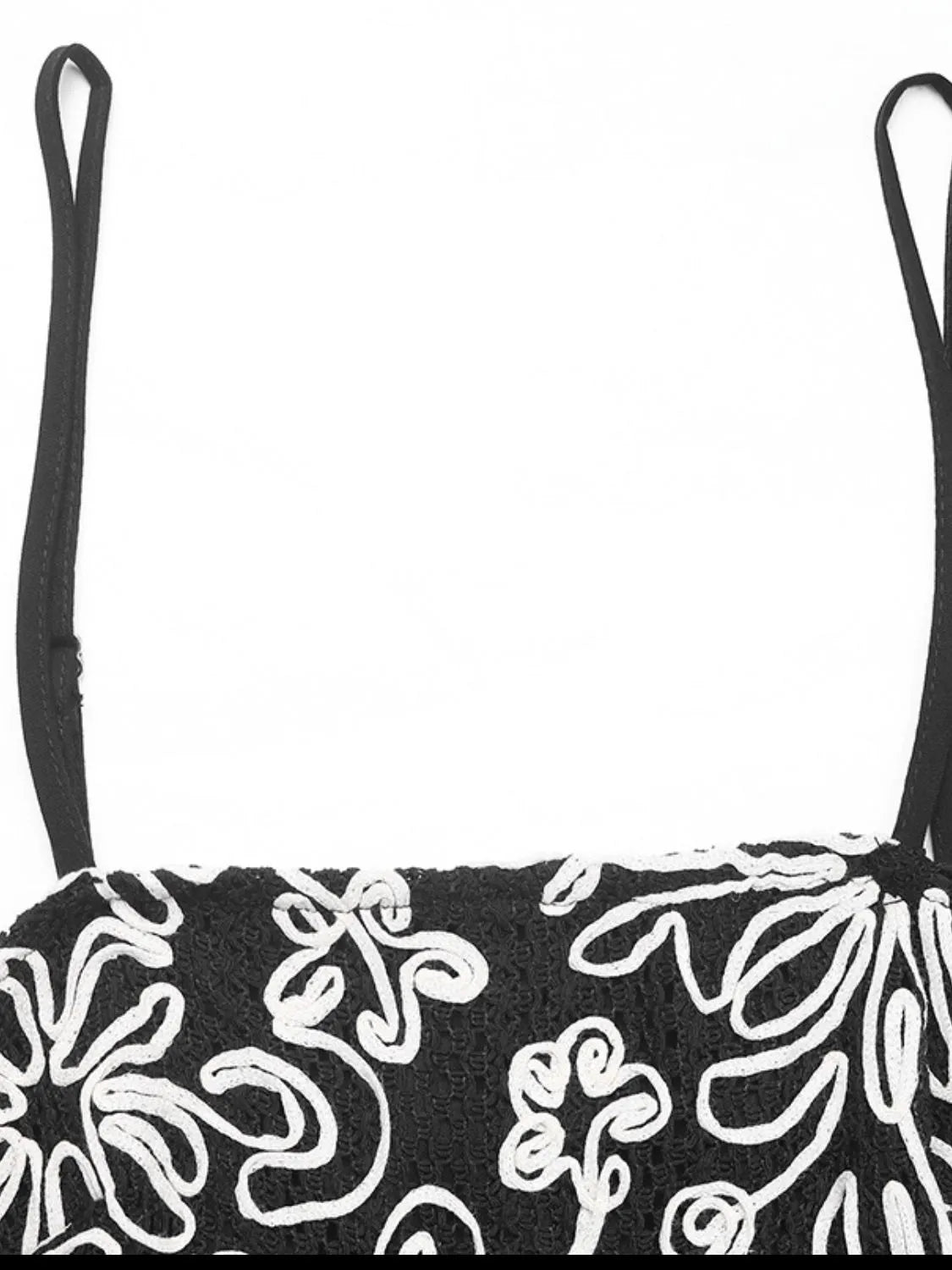 Elegant Smocked Midi Cami Dress with Pockets - adritiX