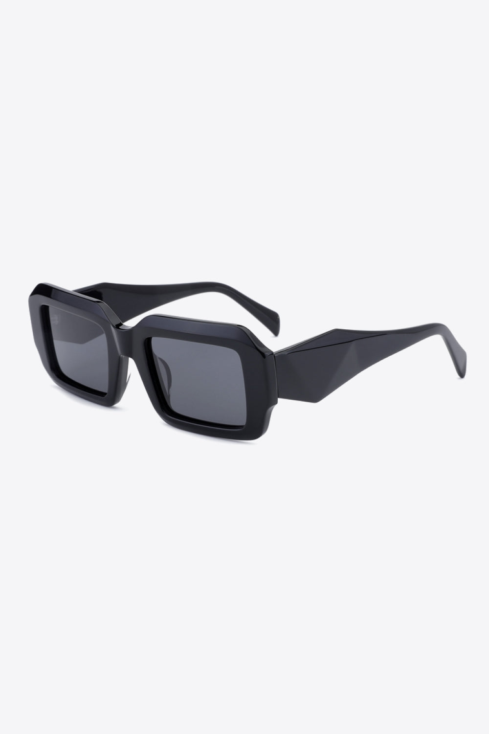Rectangle TAC Polarization Lens Full Rim Sunglasses - adritiX