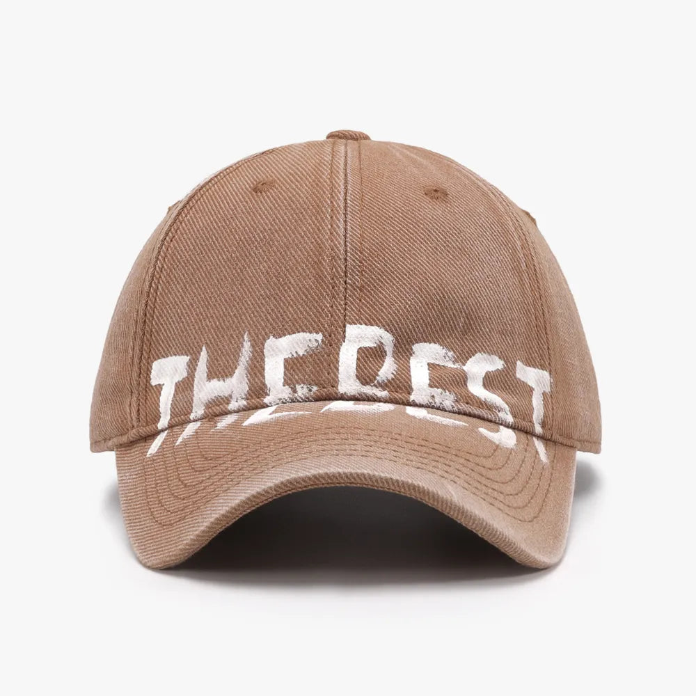 Letter Adjustable Baseball Cap - adritiX