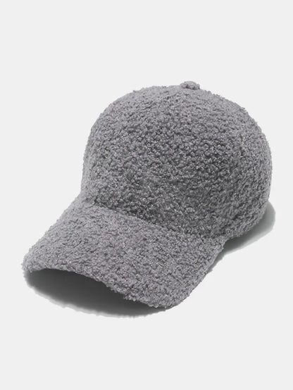 Sherpa Solid Color Baseball Cap - adritiX