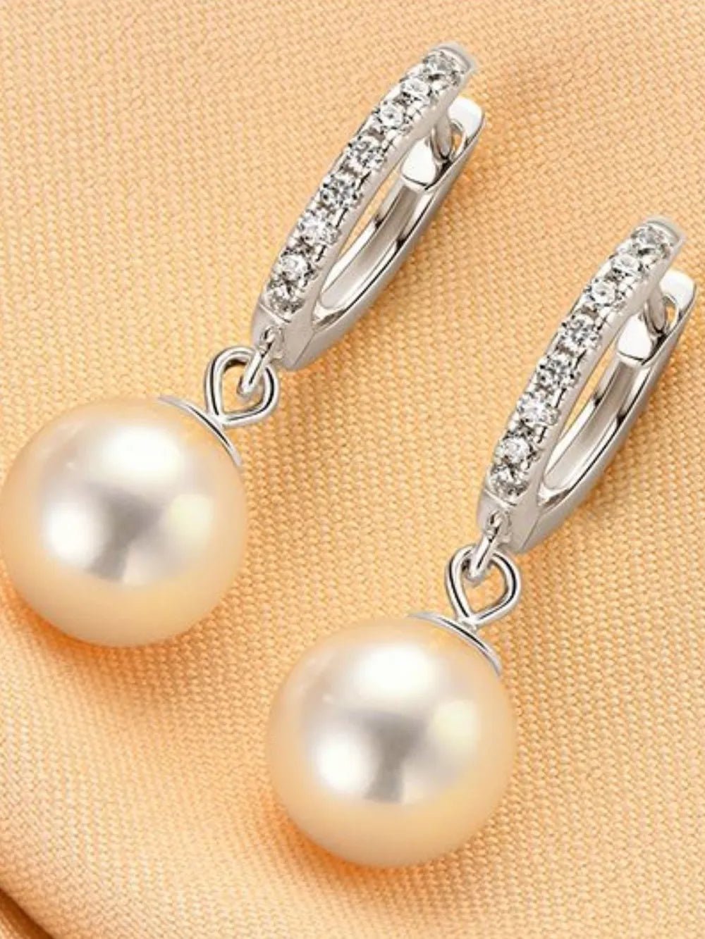 925 Sterling Silver Freshwater Pearl Earrings - adritiX