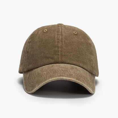 Washed Curved-Brim Baseball Cap - adritiX