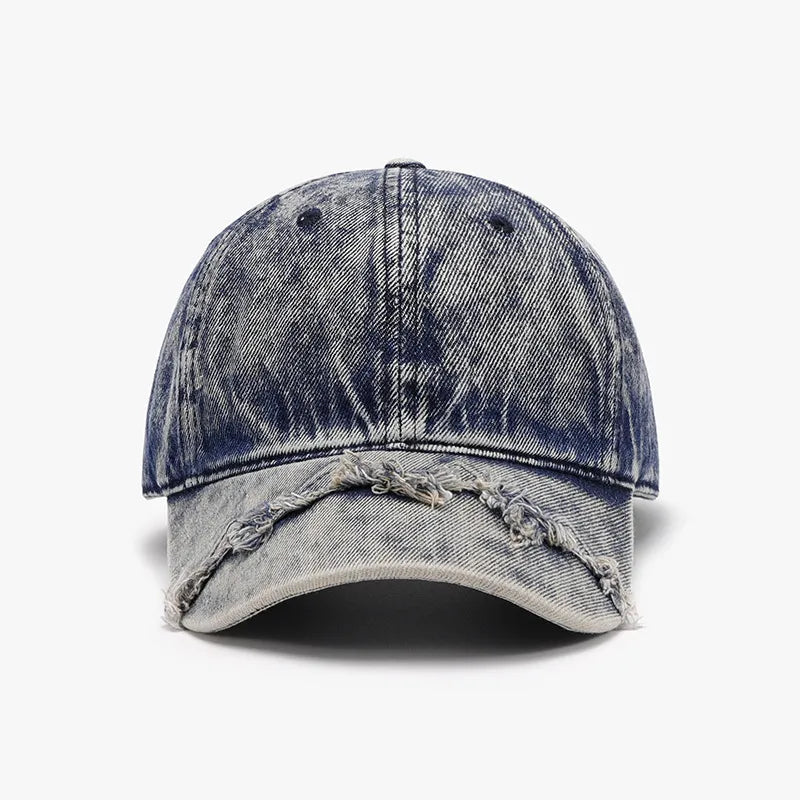 Fringe Adjustable Cotton Baseball Cap - adritiX