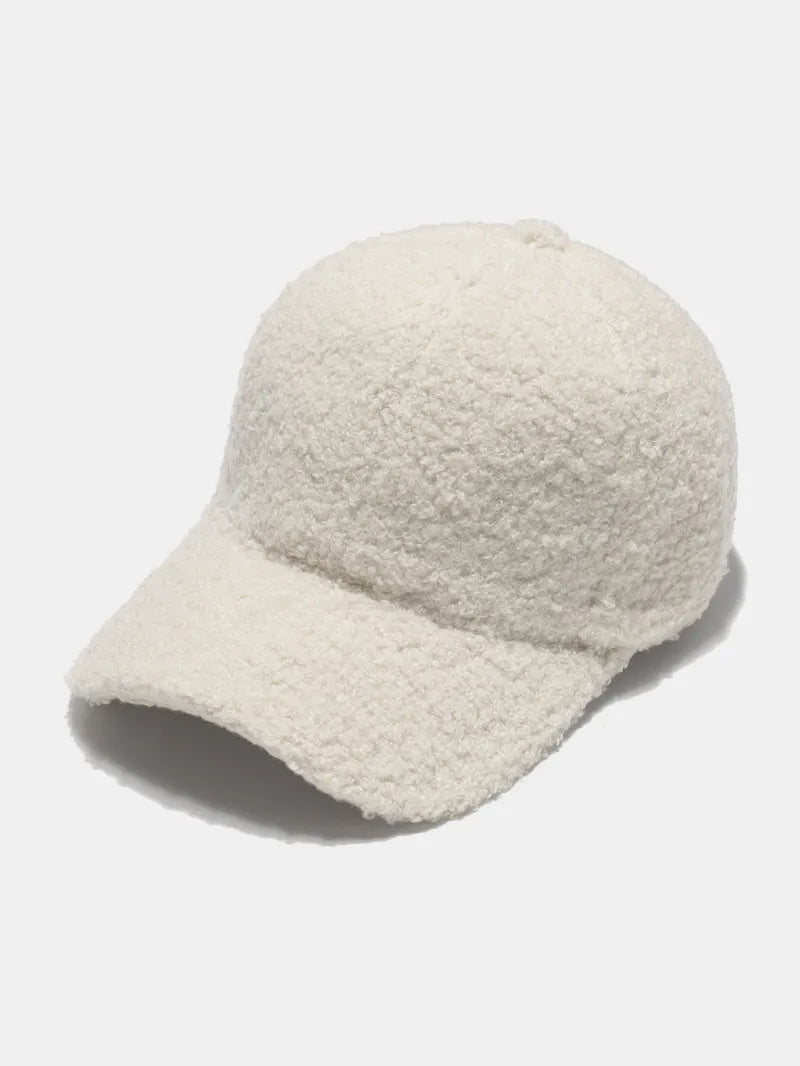 Sherpa Solid Color Baseball Cap - adritiX