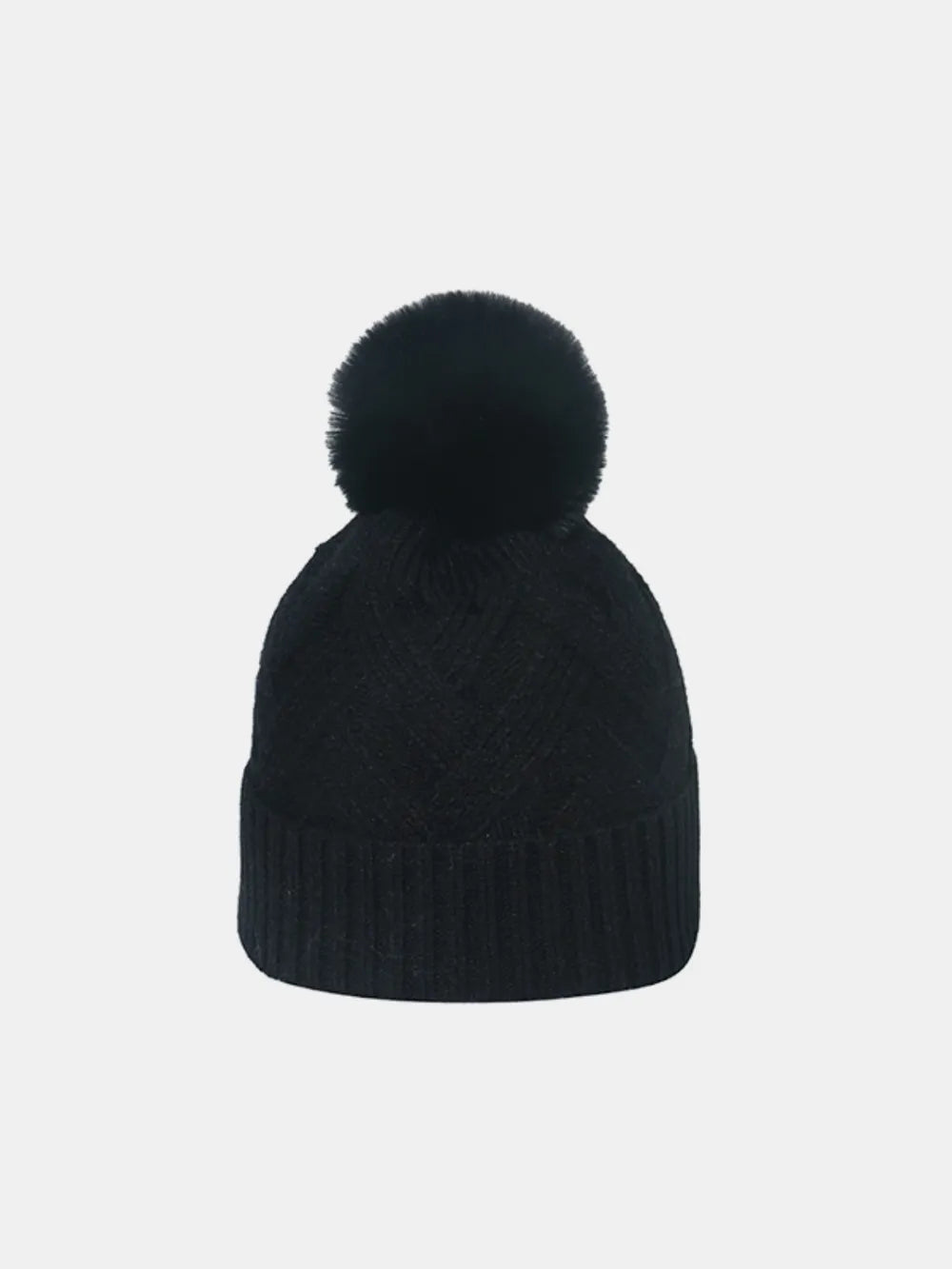 Roll Rim Hat with Pompom - adritiX