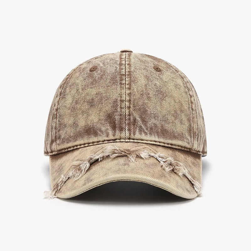 Fringe Adjustable Cotton Baseball Cap - adritiX