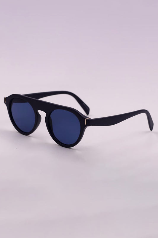3-Piece Round Polycarbonate Full Rim Sunglasses - adritiX