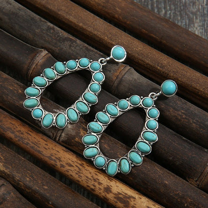 Artificial Turquoise Earrings - adritiX