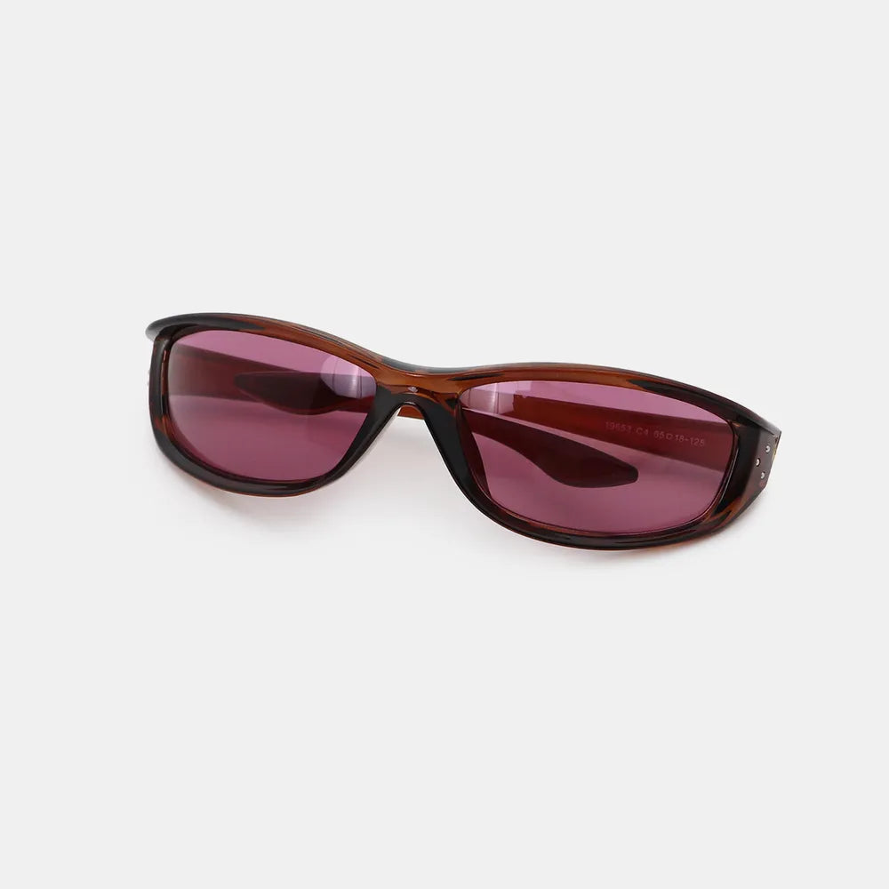 Polycarbonate Frame Rectangle Sunglasses - adritiX