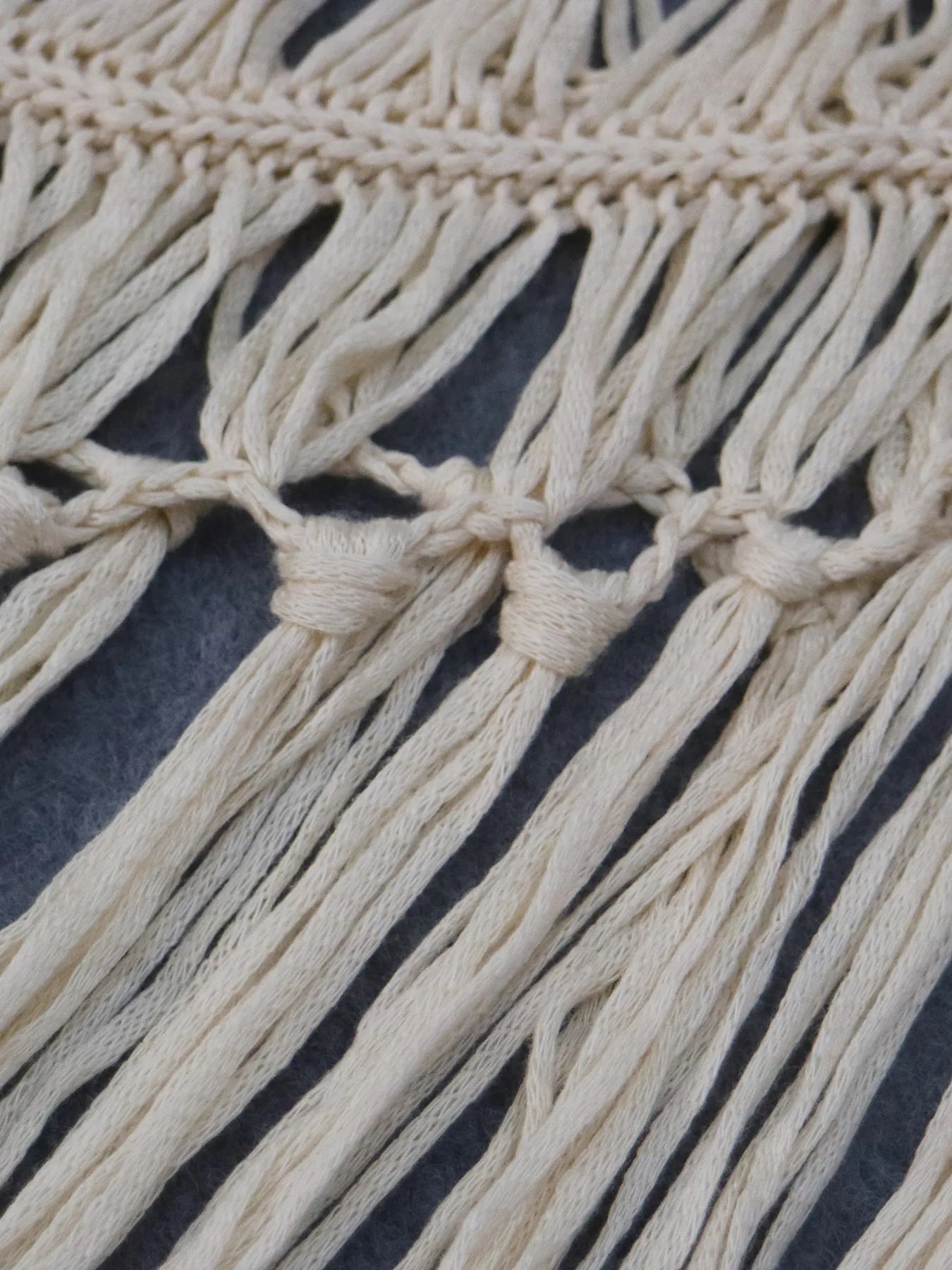 Crochet Fringe Beach Cover Up - adritiX