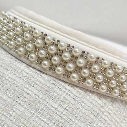 Pearl Detail Sunscreen Hat - adritiX