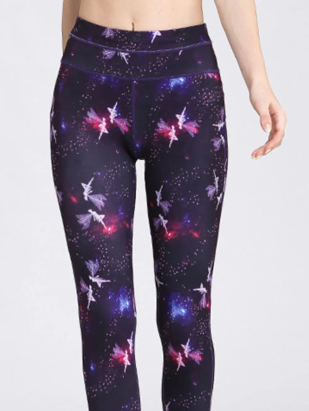 Printed Active High Waist Leggings - adritiX