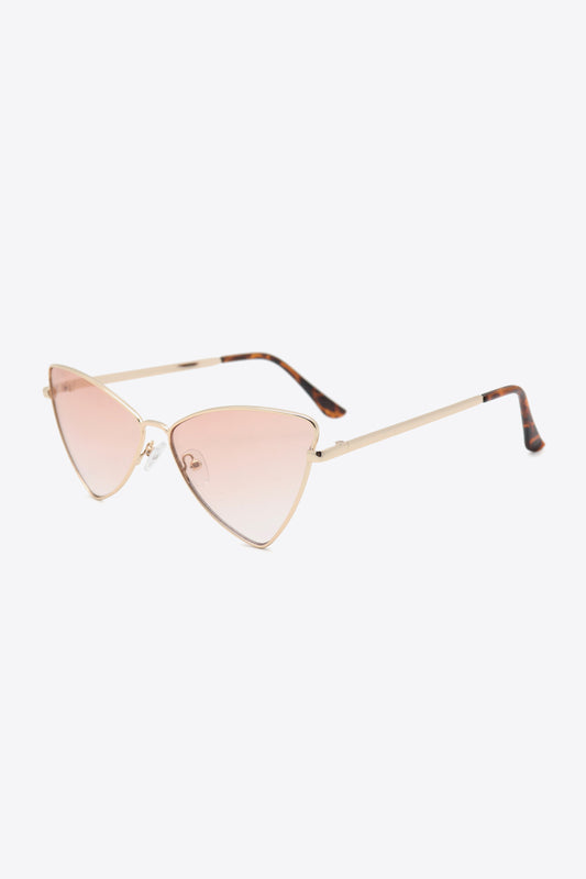 Metal Frame Cat-Eye Sunglasses - adritiX