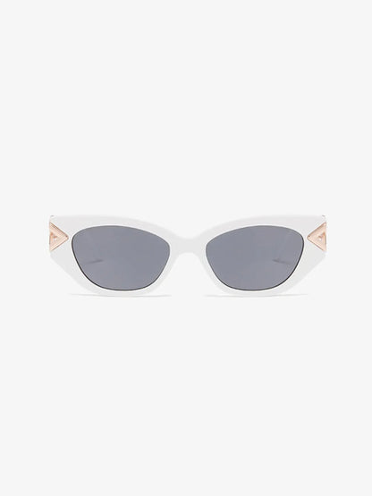 Polycarbonate Frame Cat-Eye Sunglasses - adritiX