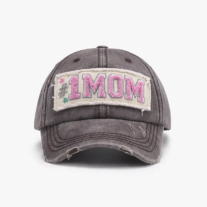 Letter Adjustable Cotton Baseball Cap - adritiX
