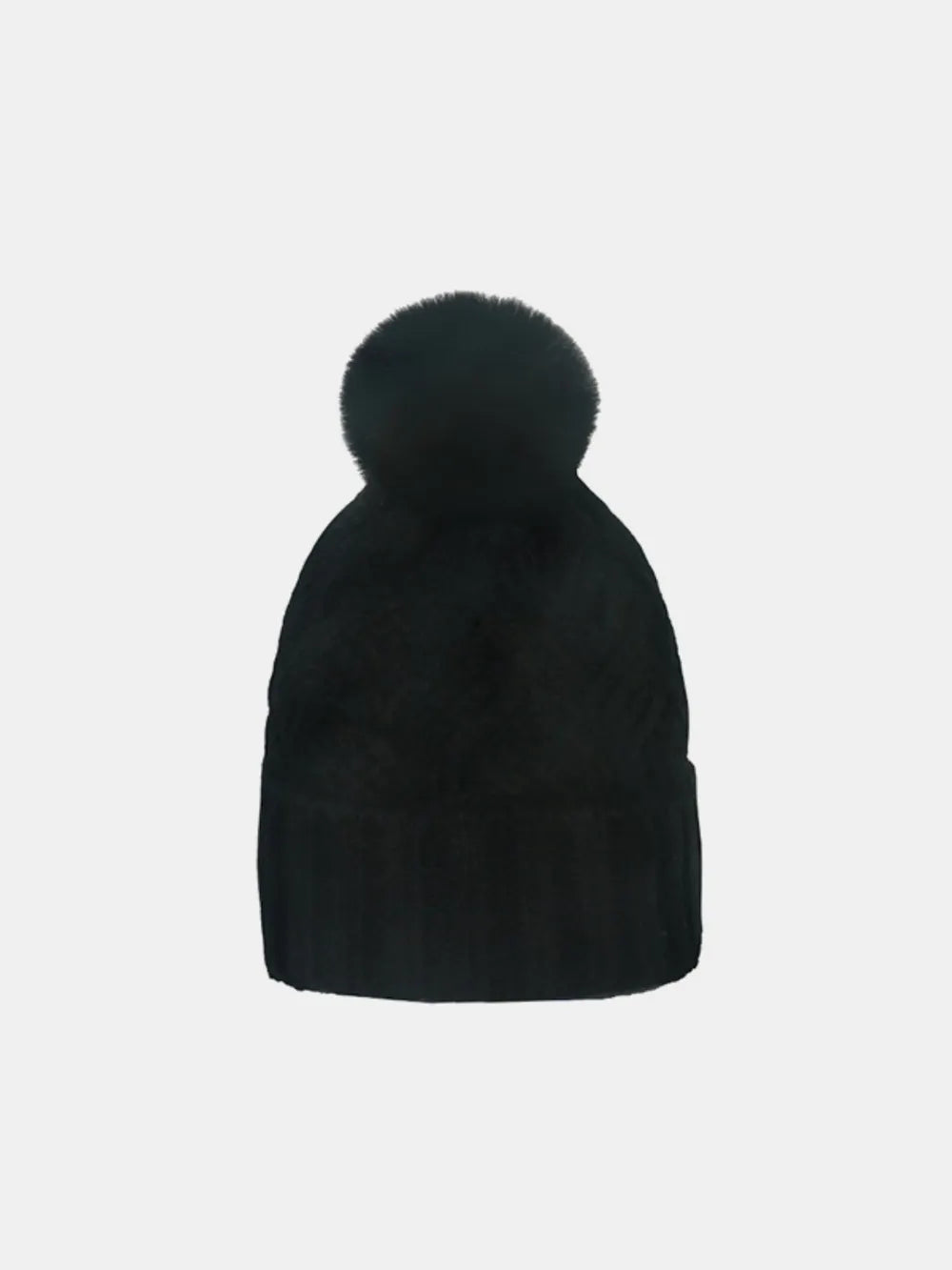 Roll Rim Cable-Knit Hat - adritiX