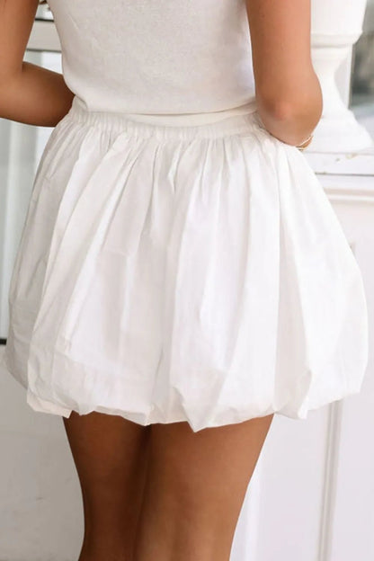 Bubble Mini Skirt with Pockets - adritiX
