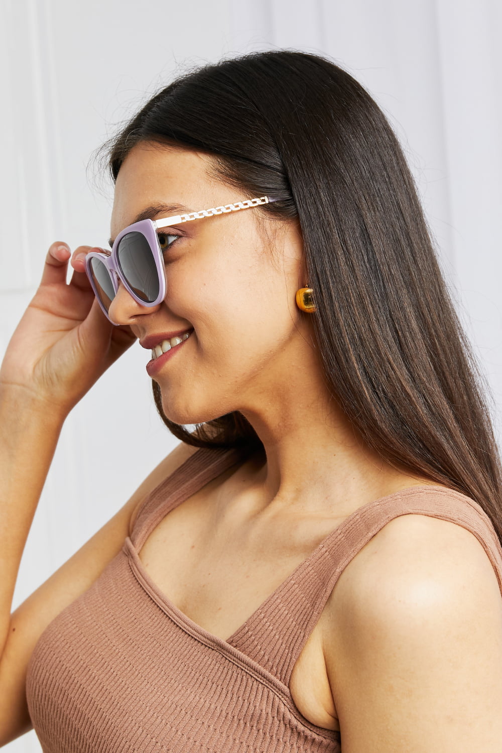 Cat-Eye Acetate Frame Sunglasses - adritiX