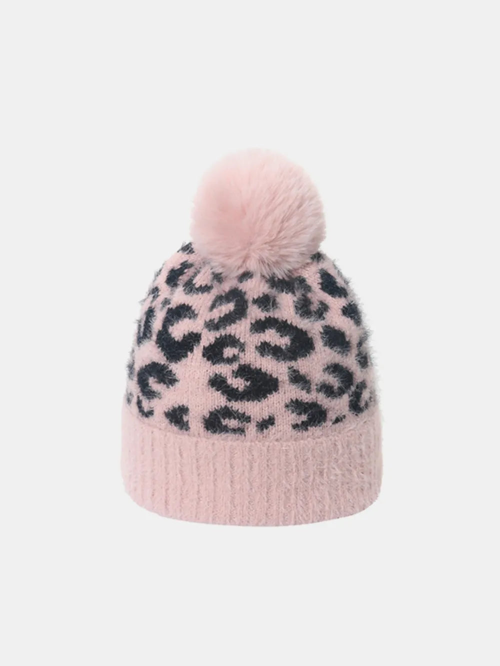 Leopard Hat with Pompom - adritiX