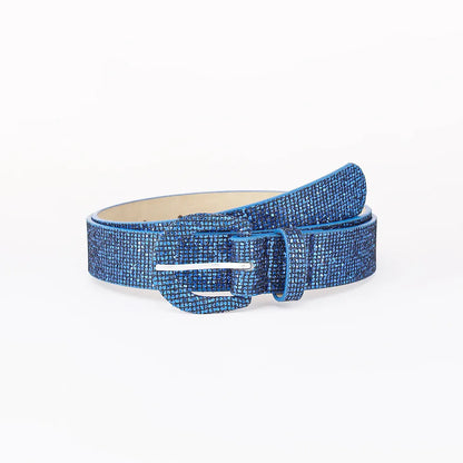 Sequin PU Leather Belt - adritiX