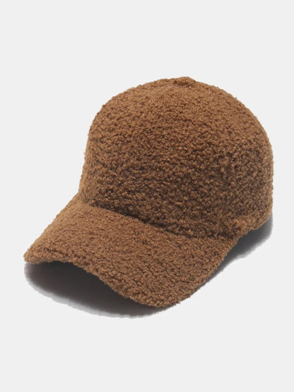 Sherpa Solid Color Baseball Cap - adritiX