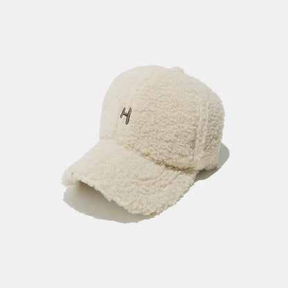 Sherpa Letter H Embroidered Cap - adritiX