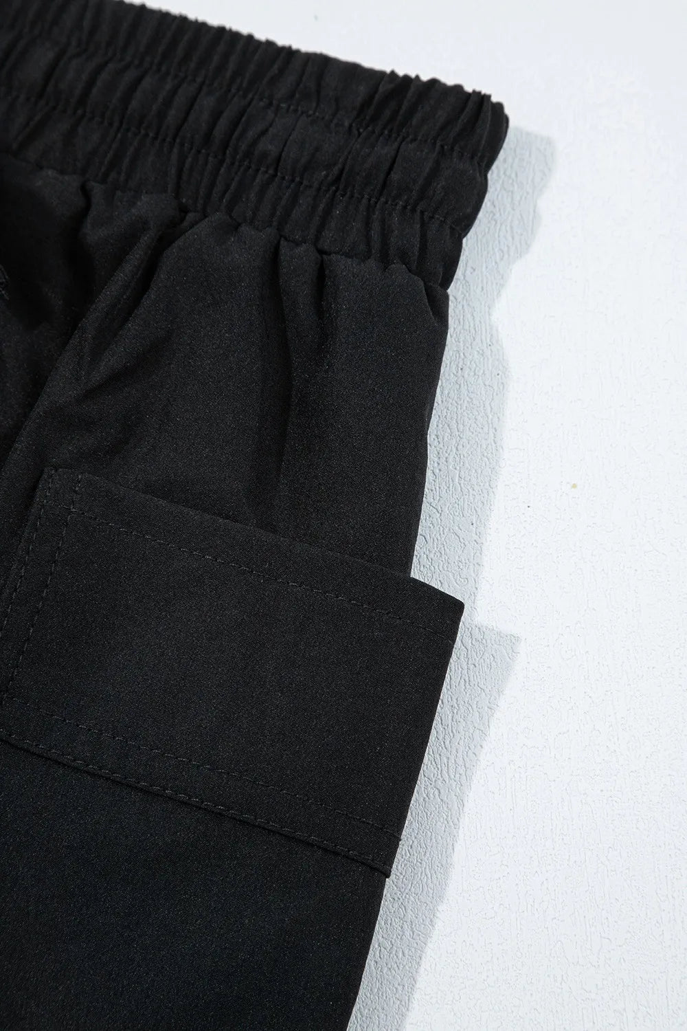 Cargo Pocket Elastic Waist Active Casual Skort - adritiX