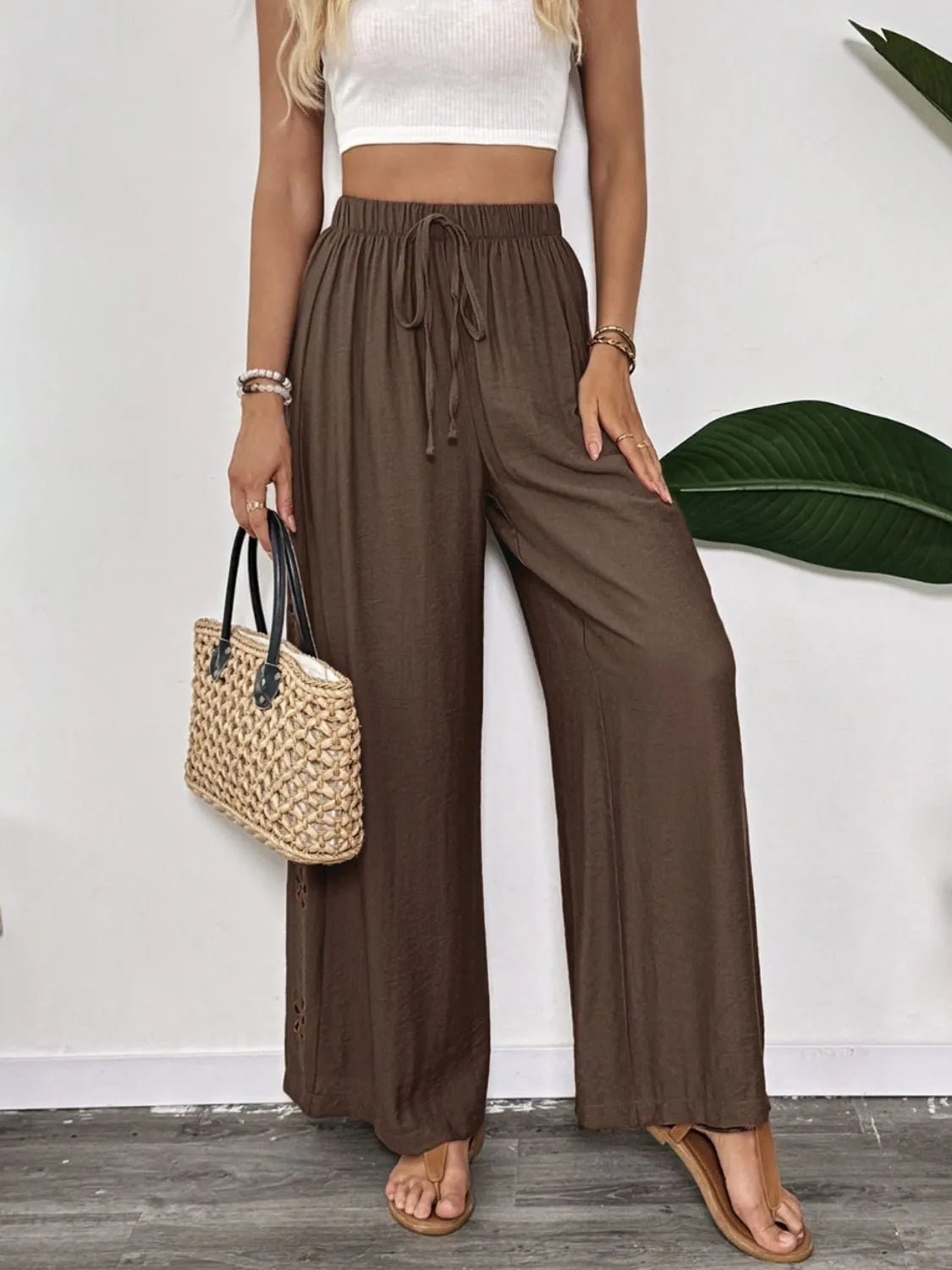 Casual Wide Leg Pants - adritiX
