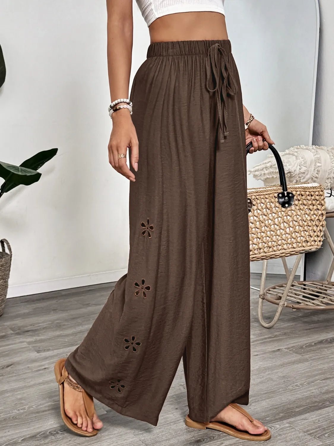 Casual Wide Leg Pants - adritiX