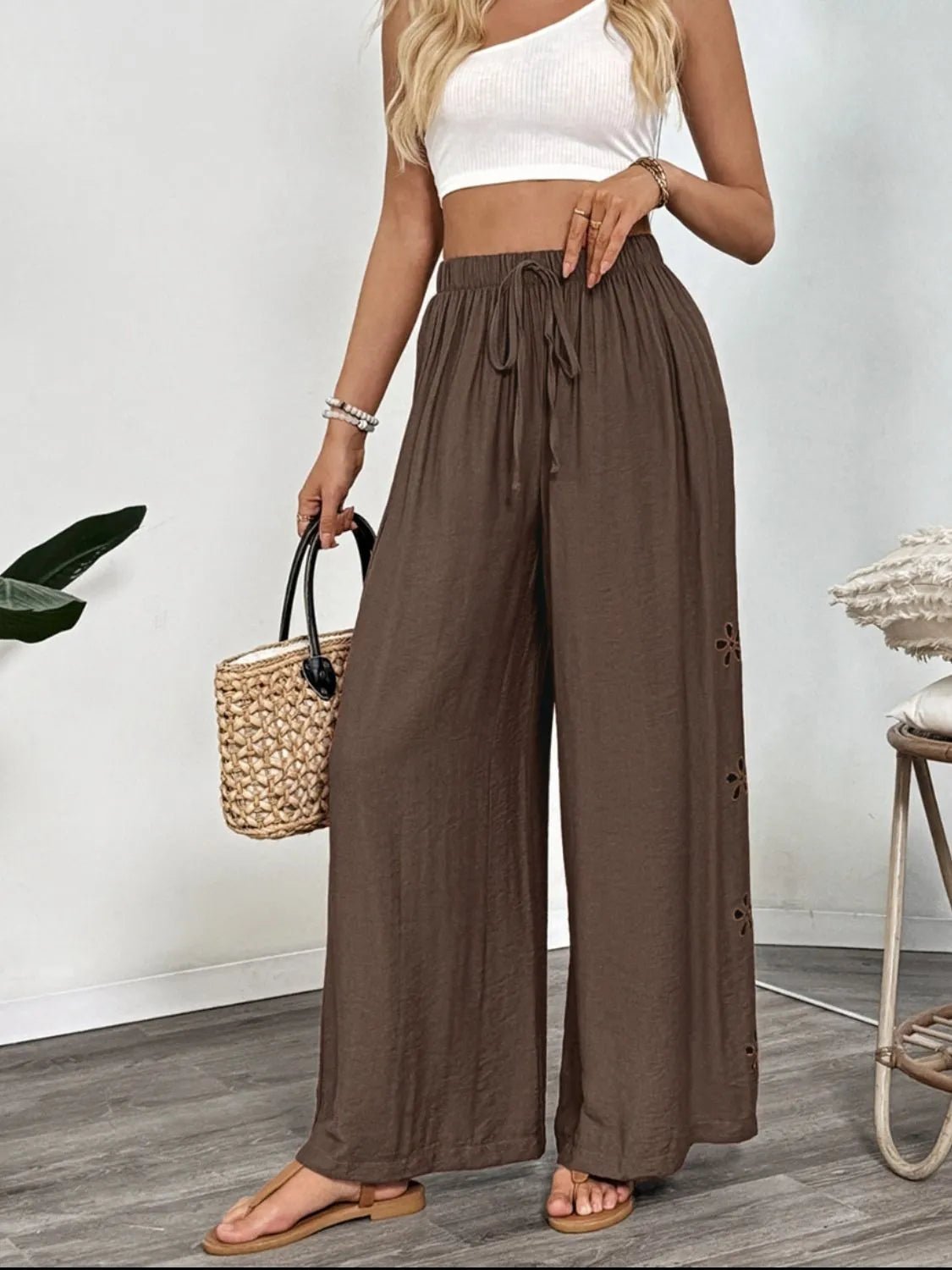 Casual Wide Leg Pants - adritiX