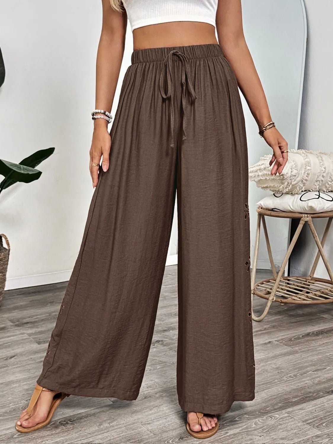 Casual Wide Leg Pants - adritiX