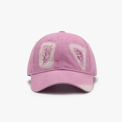 Distressed Cotton Baseball Cap - adritiX