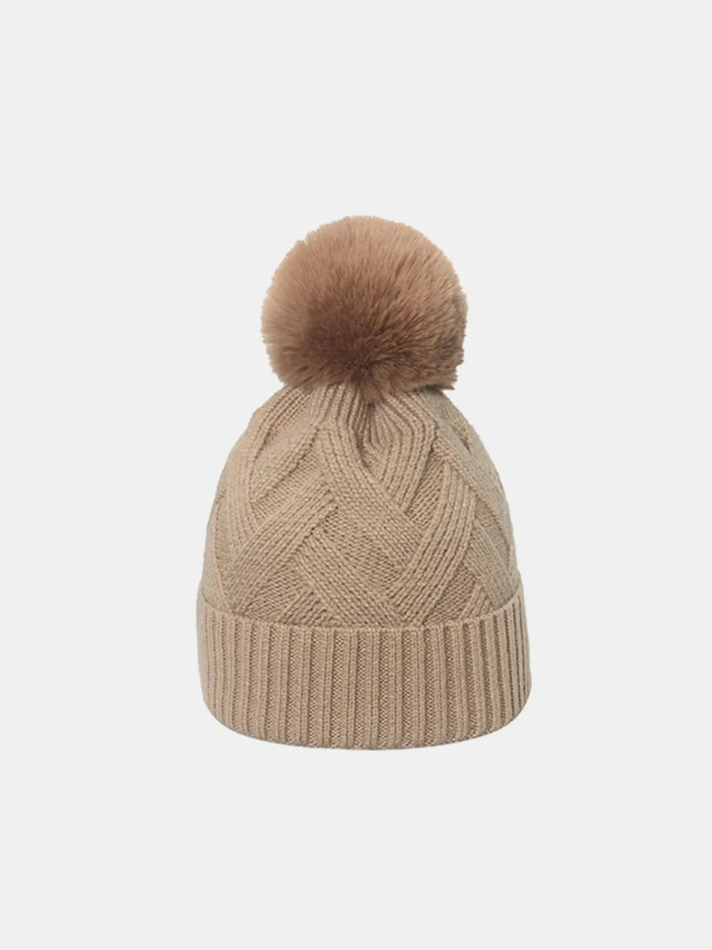 Roll Rim Hat with Pompom - adritiX