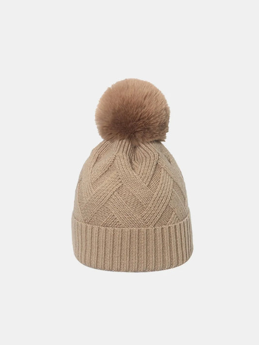 Roll Rim Hat with Pompom - adritiX