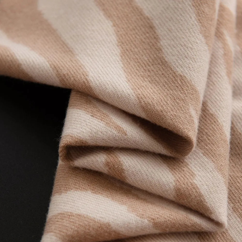Animal Print Polyester Scarf - adritiX