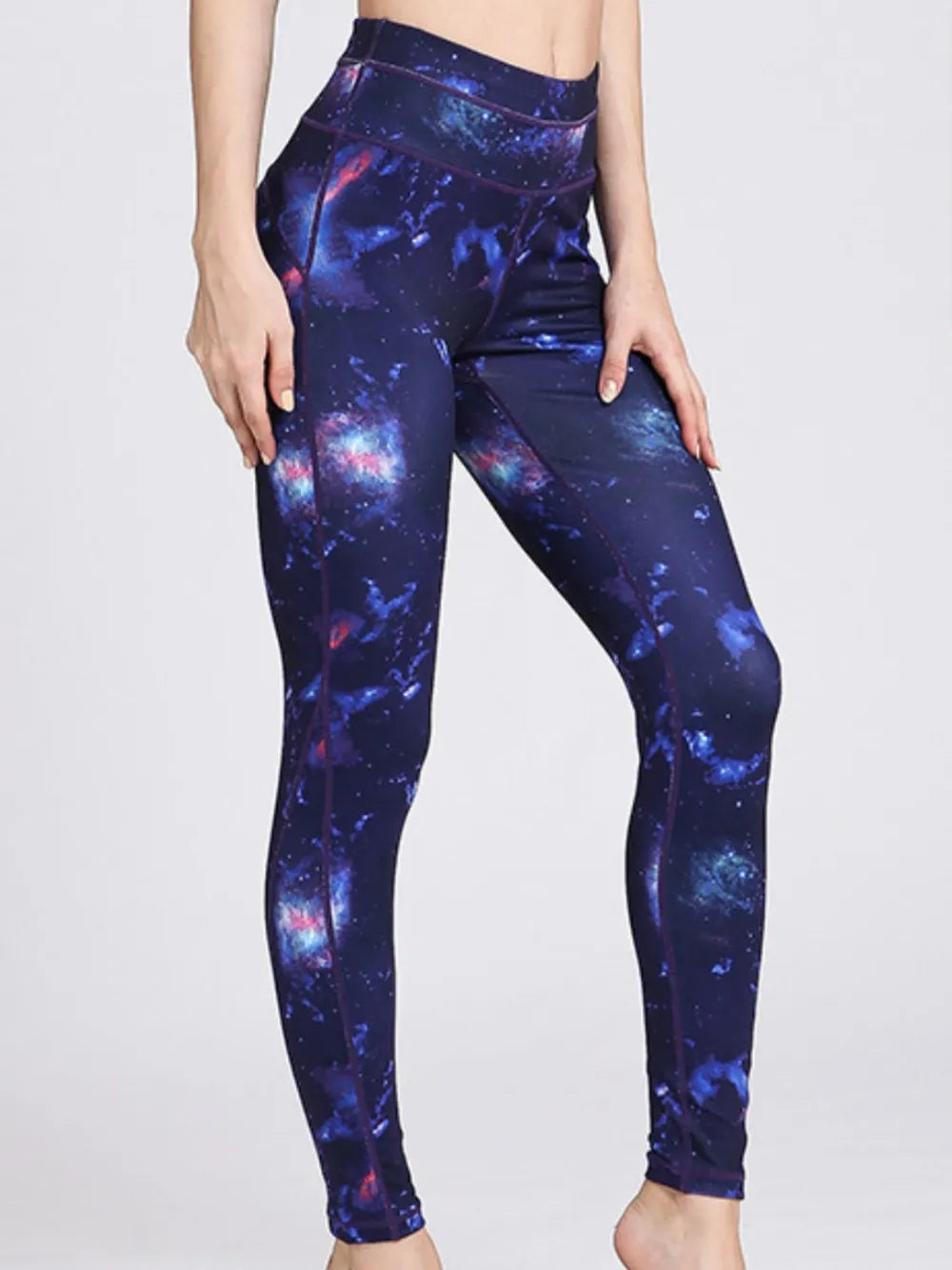 Printed Active High Waist Leggings - adritiX
