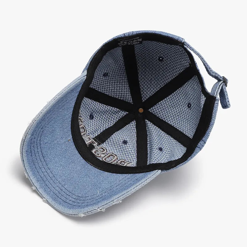 Letter Adjustable Cotton Baseball Cap - adritiX