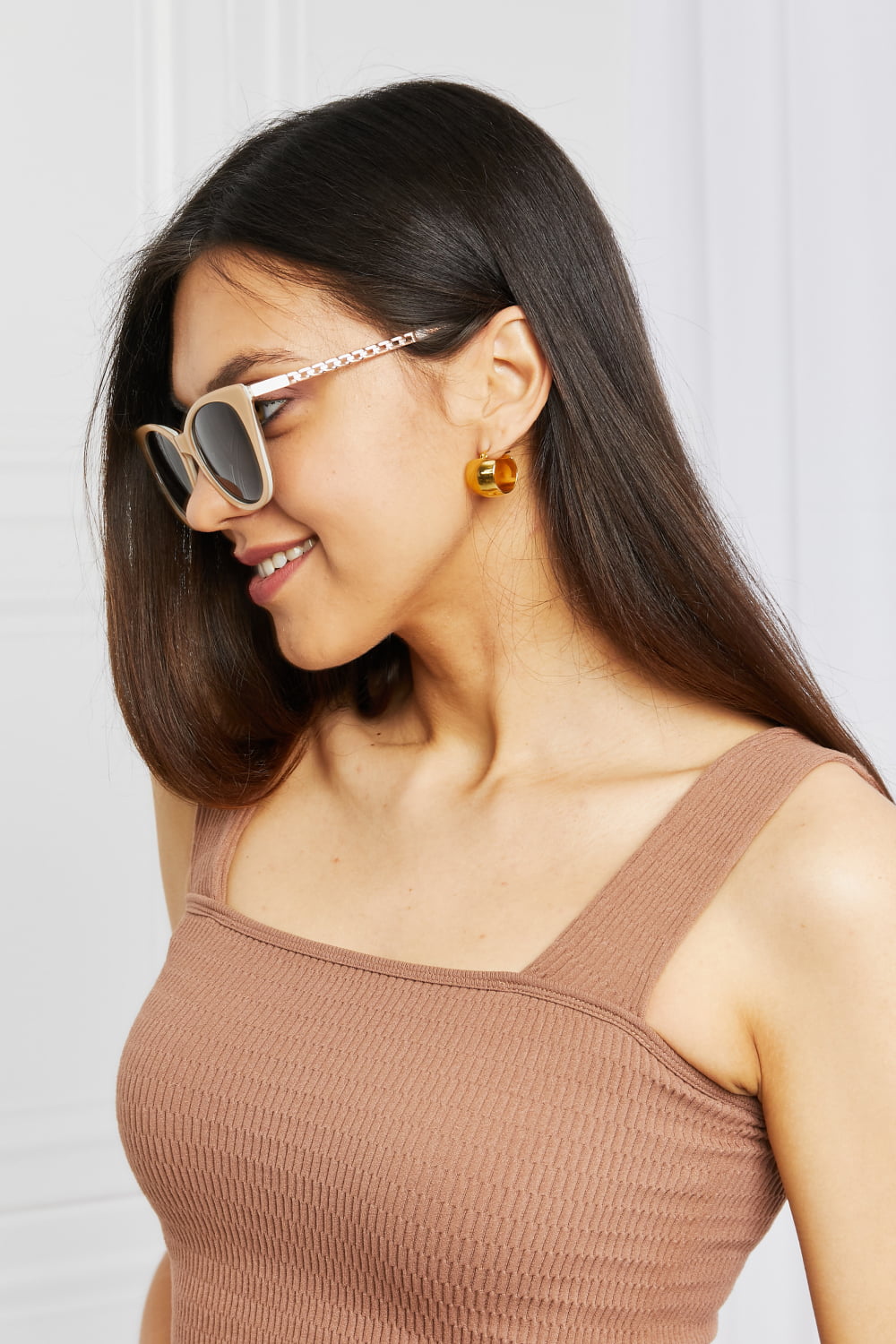 Cat-Eye Acetate Frame Sunglasses - adritiX