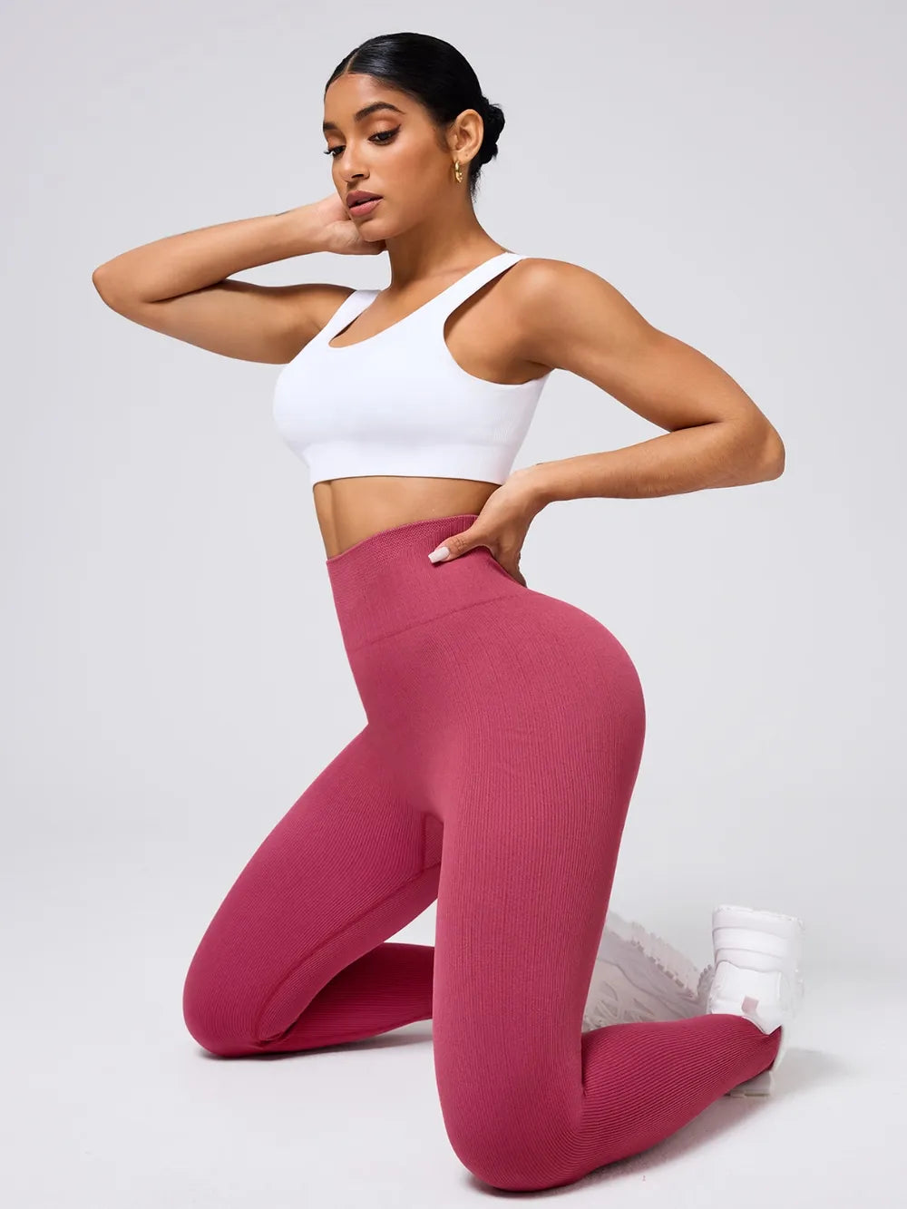 High Waist Stirrup Active Leggings - adritiX