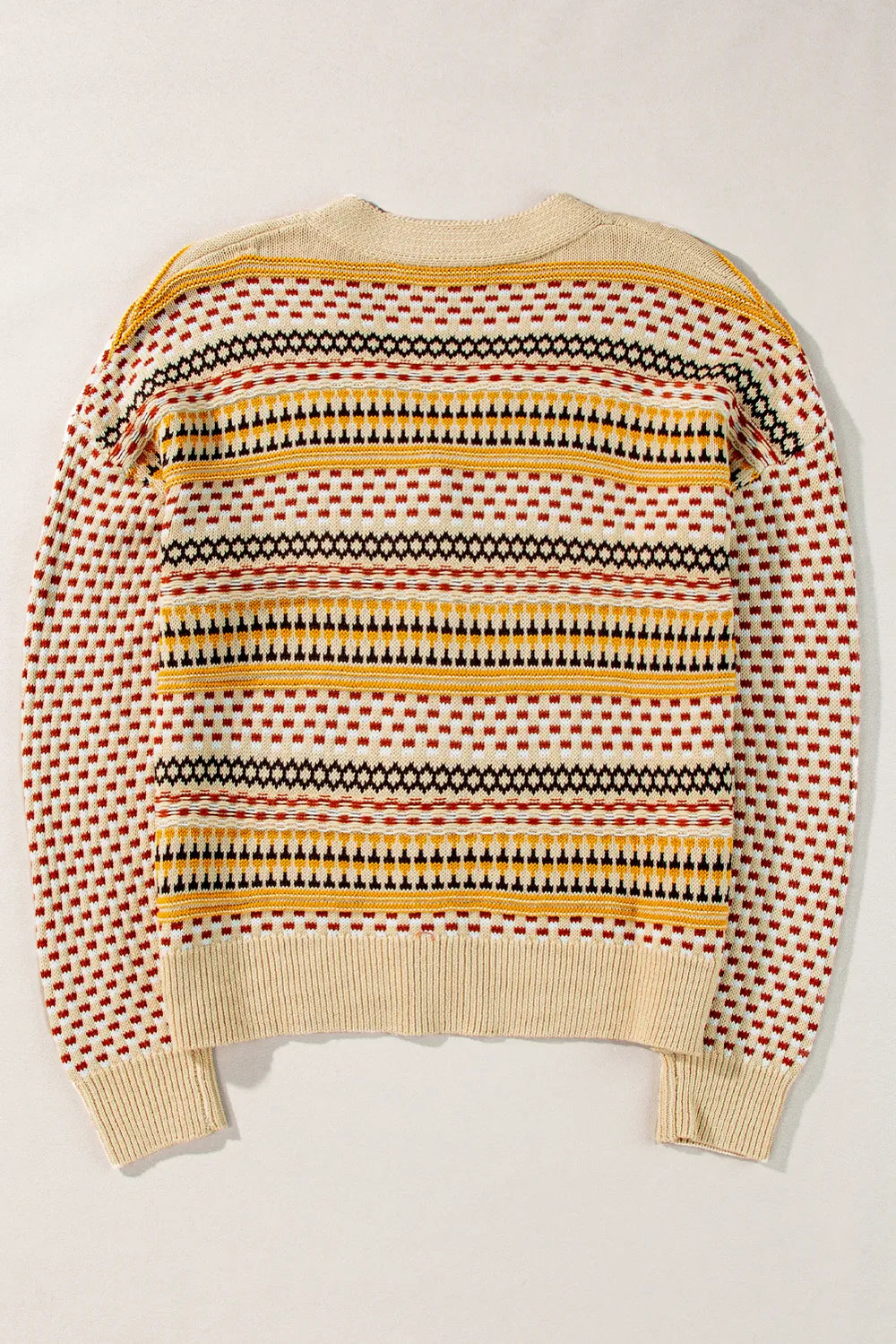 Button Down Long Sleeve Cardigan - adritiX