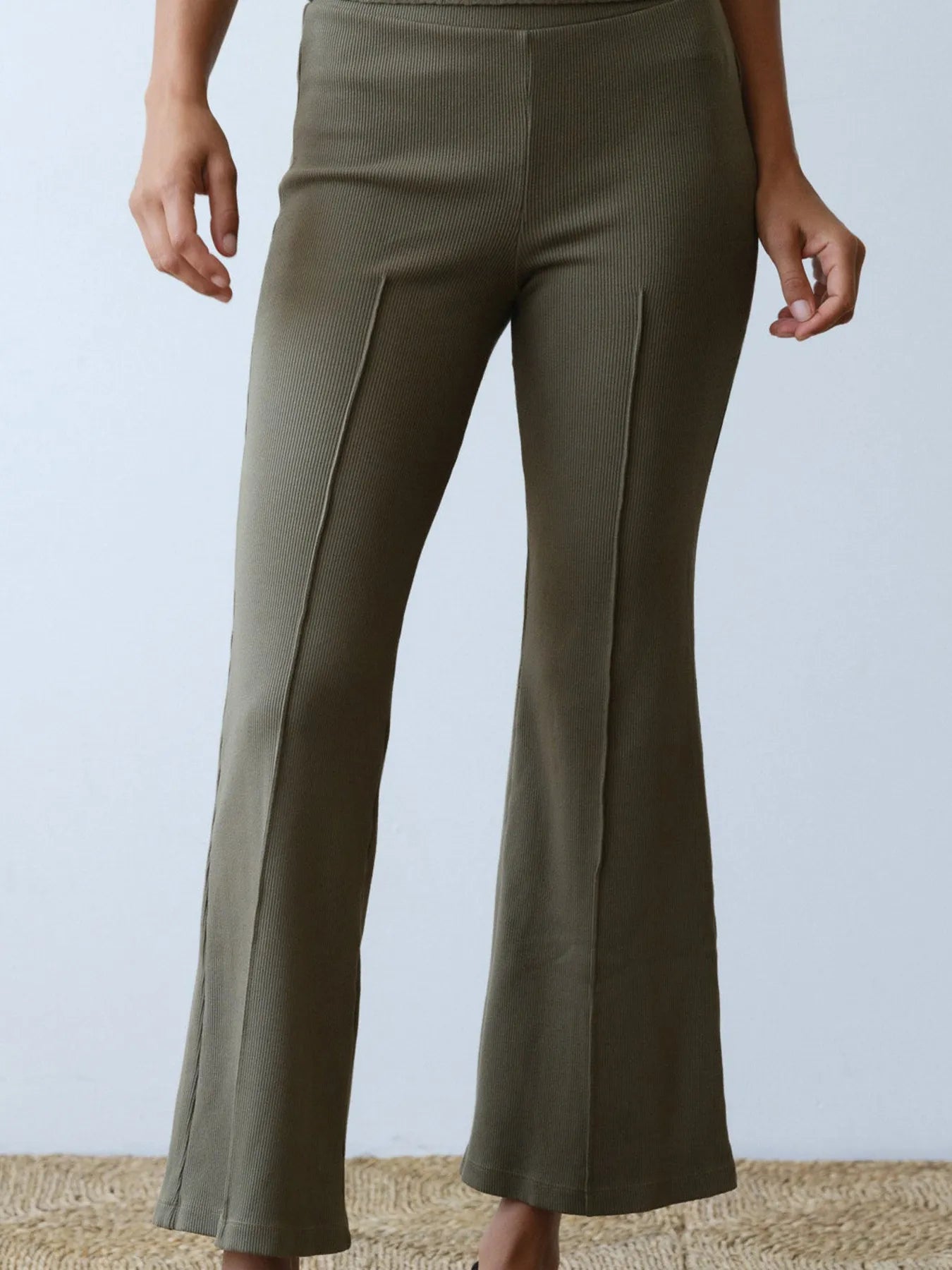 High-Waisted Flare Pants - adritiX