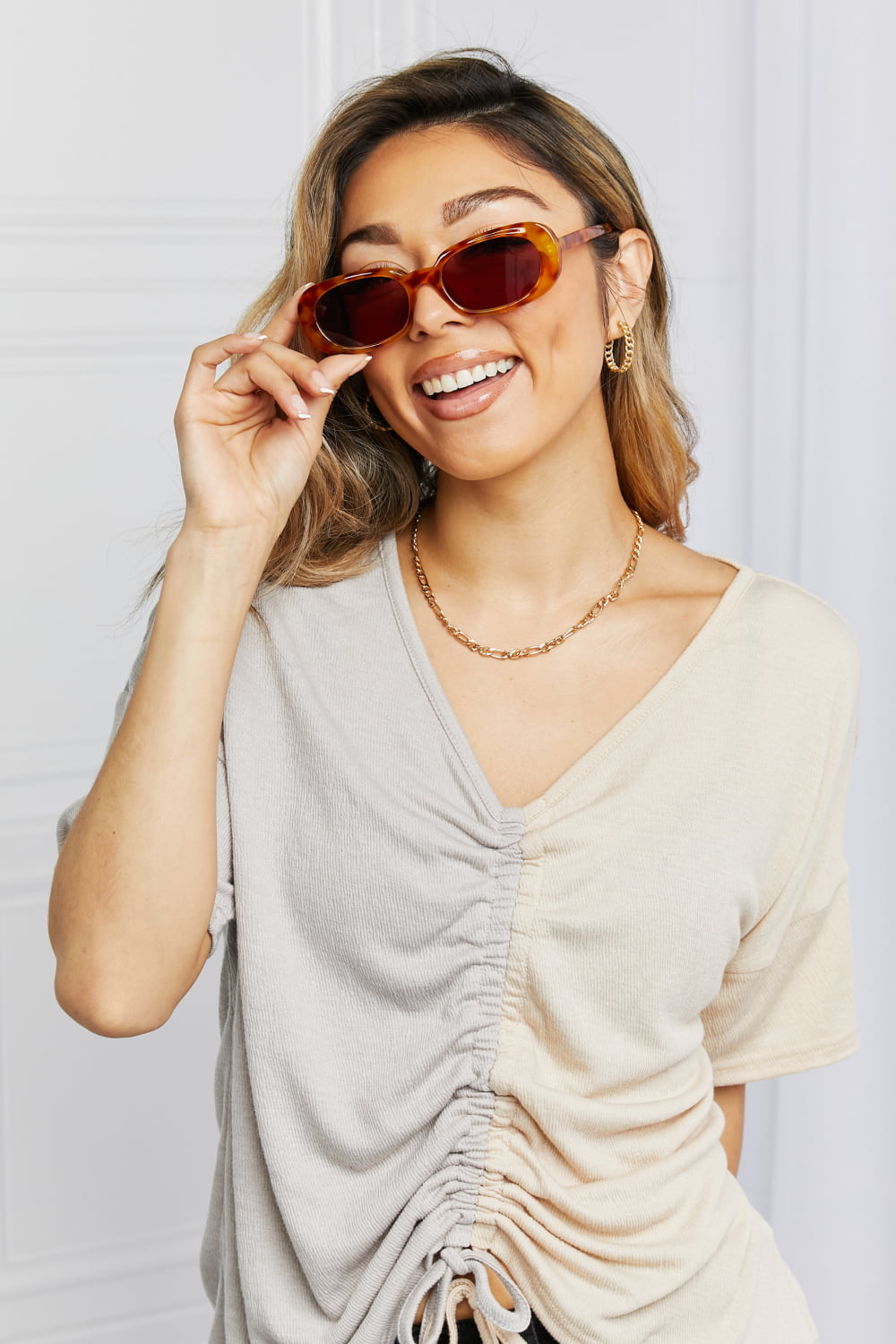 Oval Full Rim Sunglasses - adritiX