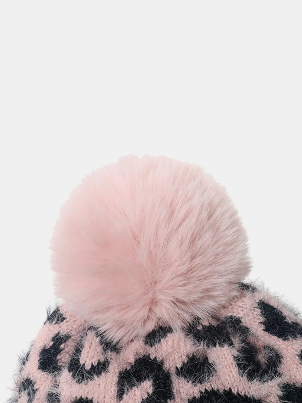 Leopard Hat with Pompom - adritiX