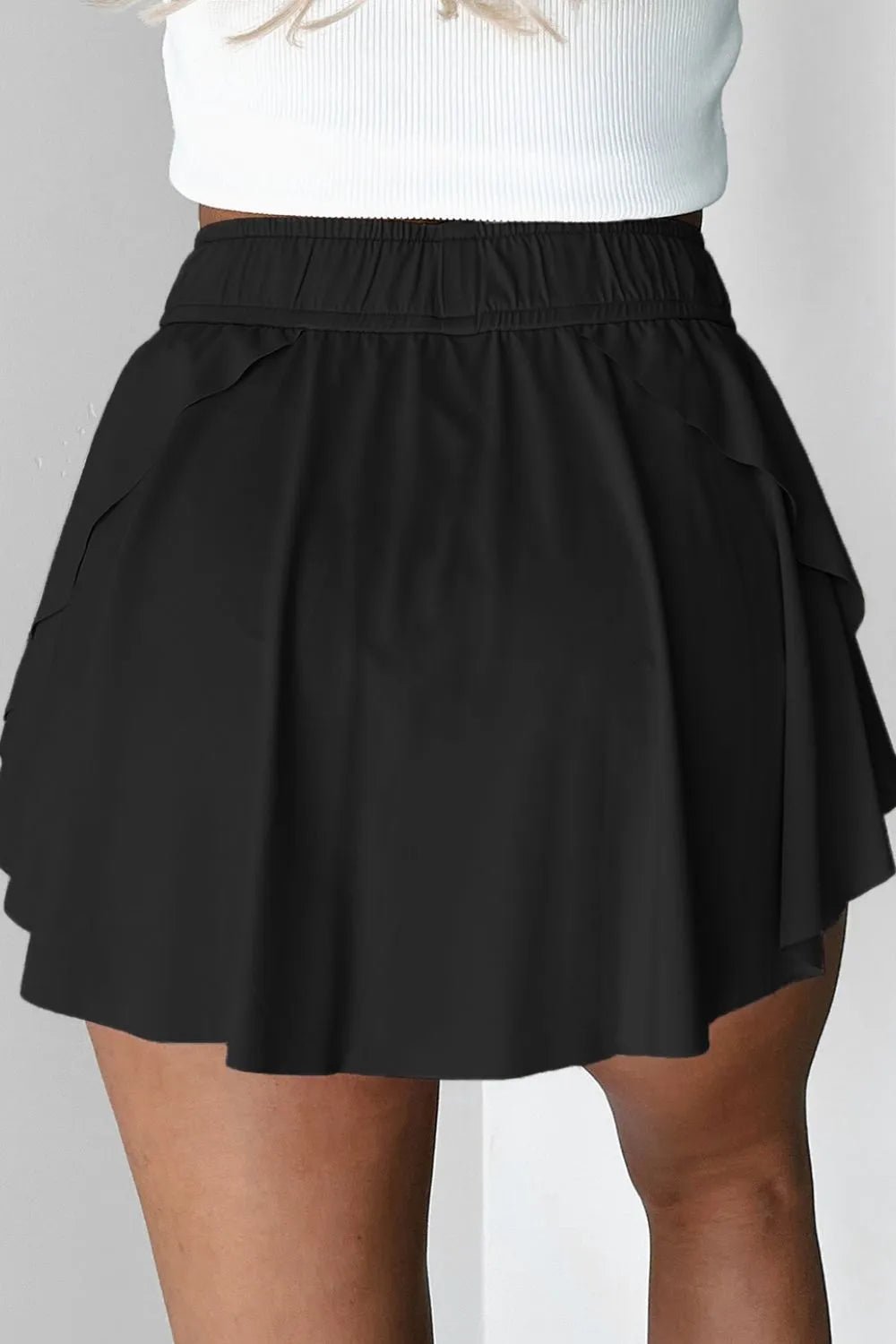 Drawstring Active Skorts - adritiX