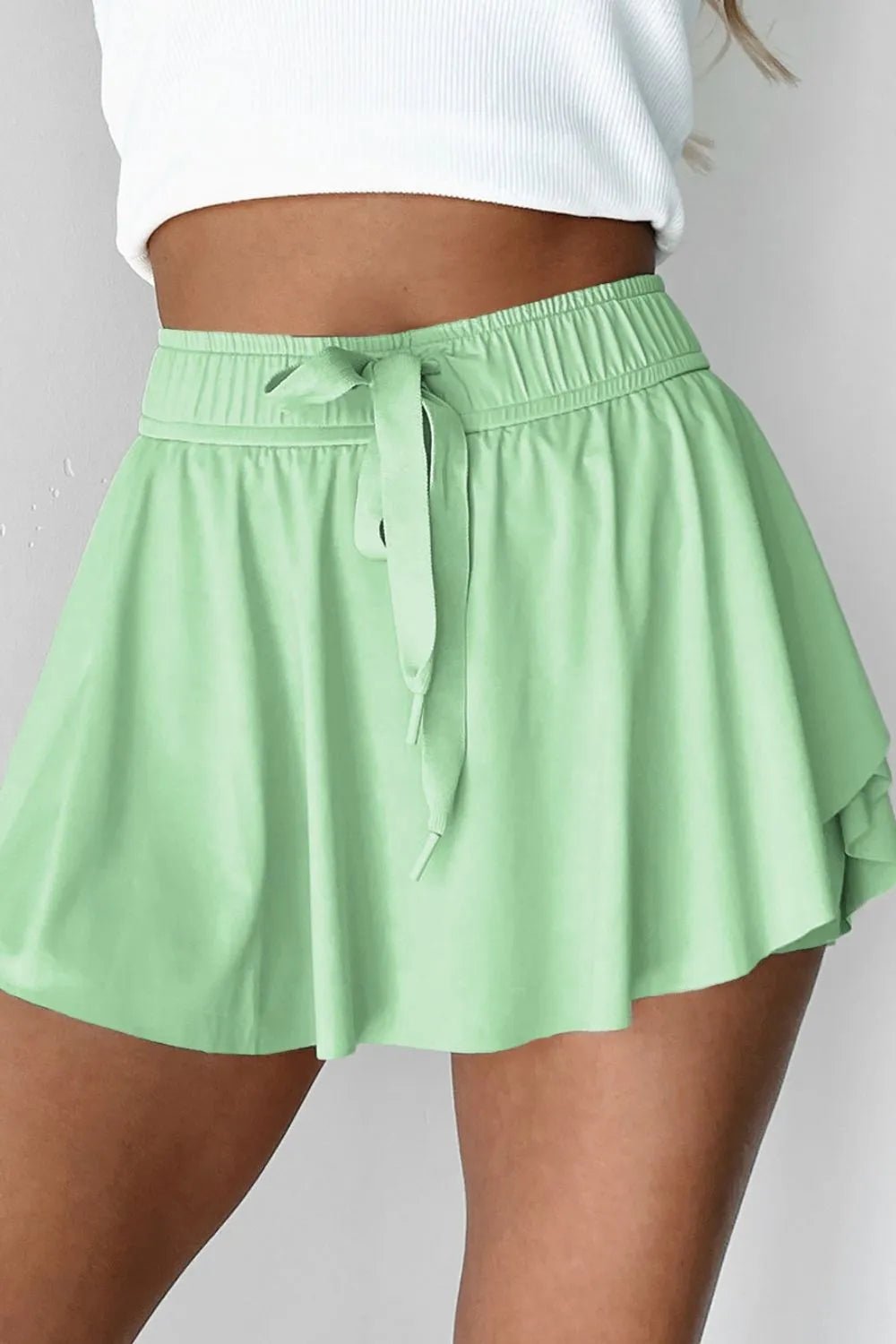 Drawstring Active Skorts - adritiX