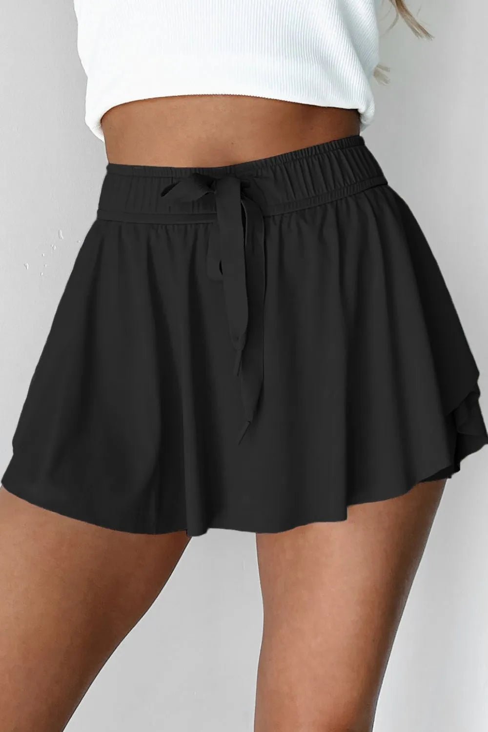 Drawstring Active Skorts - adritiX