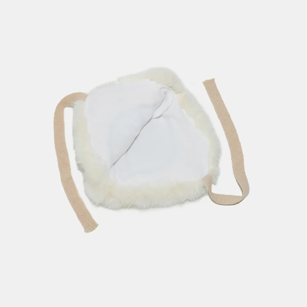 Thermal Tied Fuzzy Winter Hat - adritiX
