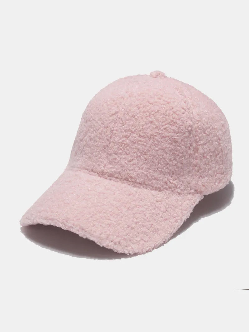 Sherpa Solid Color Baseball Cap - adritiX