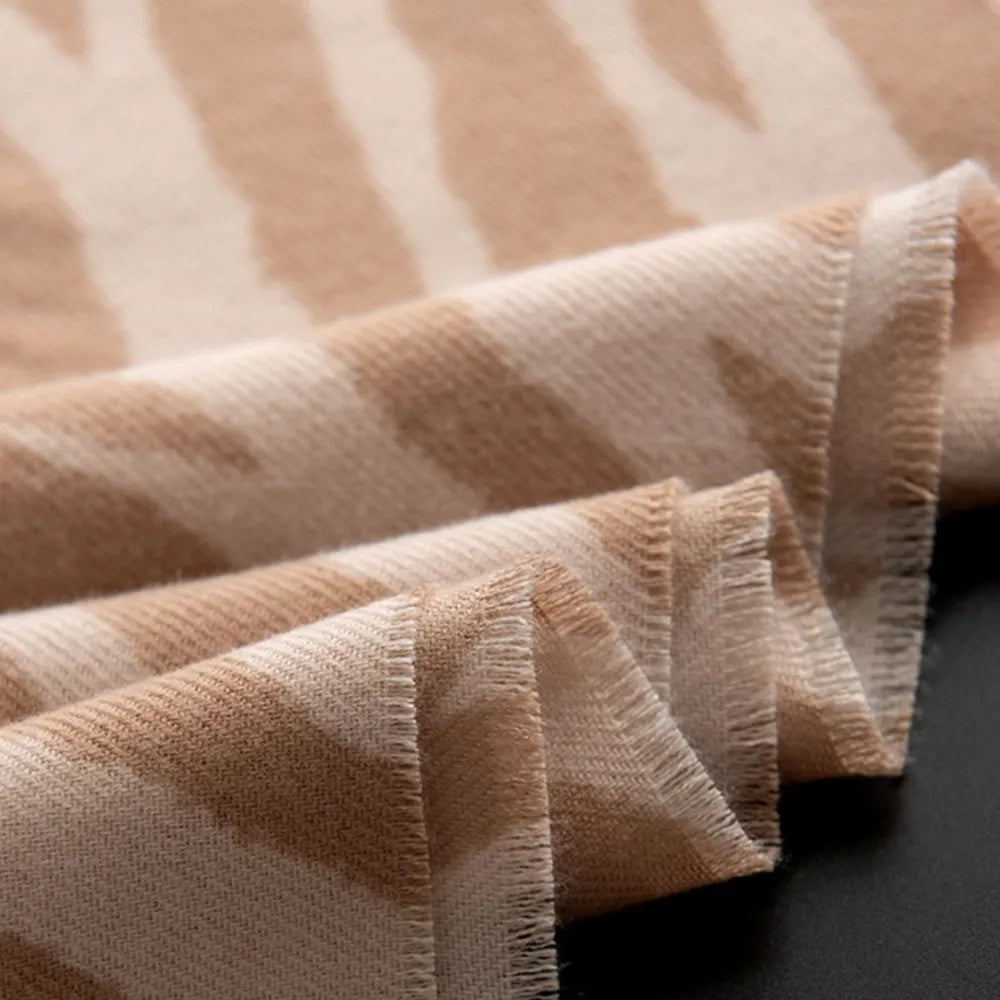 Animal Print Polyester Scarf - adritiX
